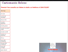 Tablet Screenshot of cartomanteselene.com